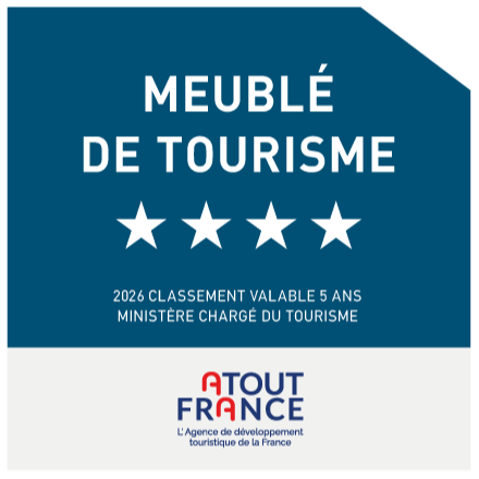 Meublé de tourisme classé 4 étoiles